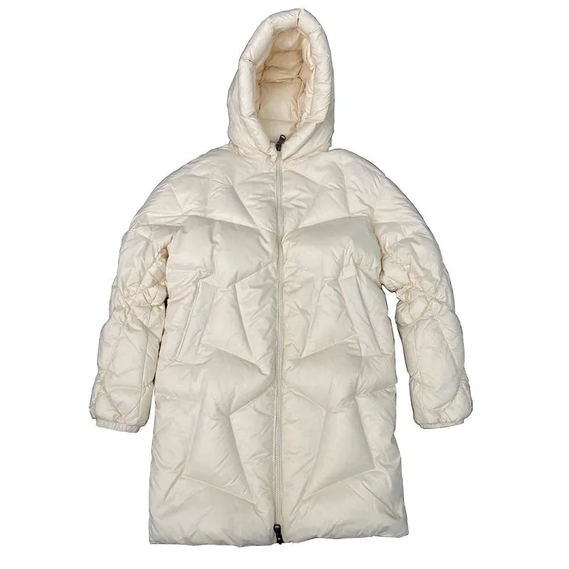 Жіночий стьобаний пуховик